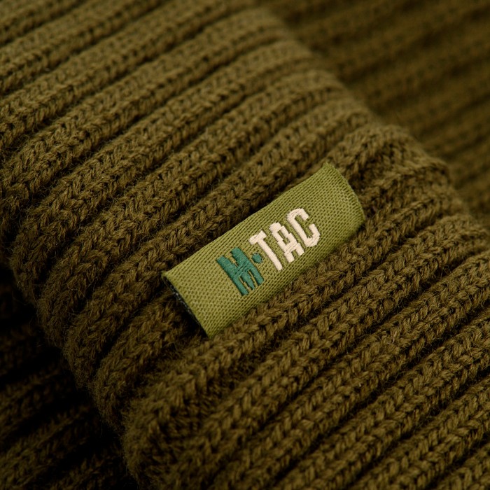M-Tac Шапка в'язана 100% Акрил, Dark olive M-Tac Шапка в'язана 100% Акрил, Dark olive