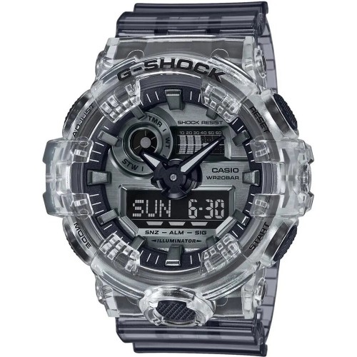 Годинник Casio GA-700SK-1AER G-Shock., Прозорий