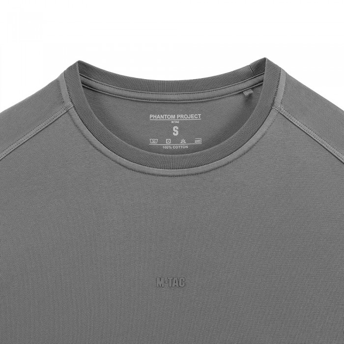 Phantom Project/M-Tac футболка Long Sleeve Cotton Hard (GD), Серый Phantom Project/M-Tac футболка Long Sleeve Cotton Hard (GD), Серый