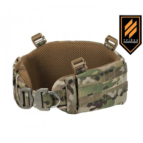 Пояс тактичний M-Tac War Belt ARMOR Tegris D-Ring Cobra, MultiCam, XS/S