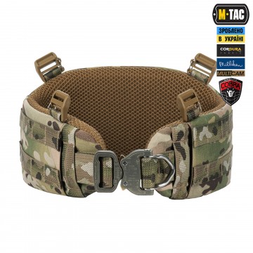 Пояс тактический M-Tac War Belt ARMOR Tegris D-Ring Cobra, MultiCam, XS/S