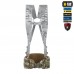 Пояс тактичний M-Tac War Belt ARMOR Tegris D-Ring Cobra, MultiCam, XS/S