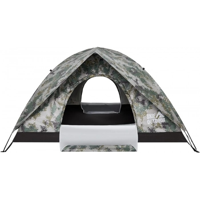 Намет Skif Outdoor Adventure II 200x200 см (3-х місцева), Orange/Blue Намет Skif Outdoor Adventure II 200x200 см (3-х місцева), Orange/Blue