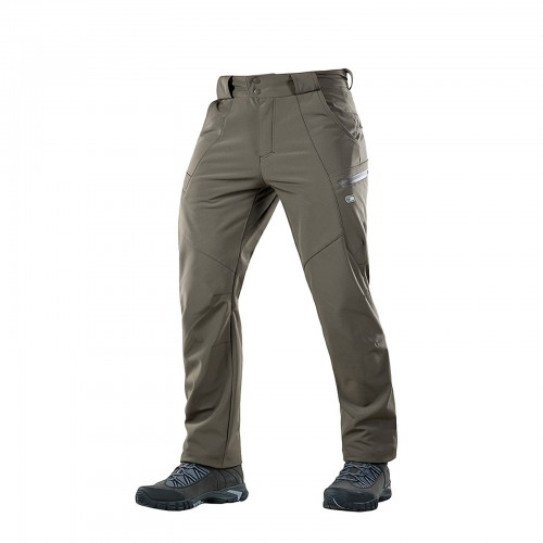 Брюки тактические зимние M-Tac Soft Shell Winter, Olive