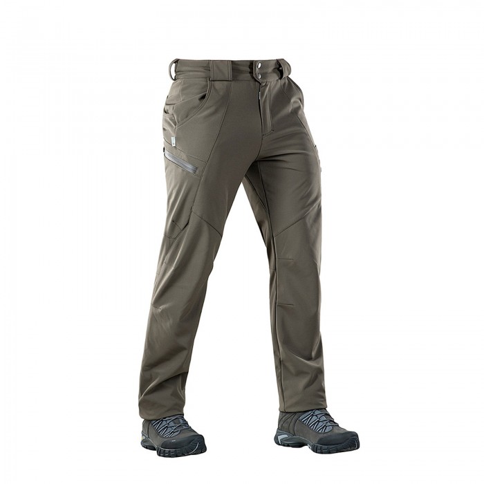 Брюки тактические зимние M-Tac Soft Shell Winter, Olive Брюки тактические зимние M-Tac Soft Shell Winter, Olive
