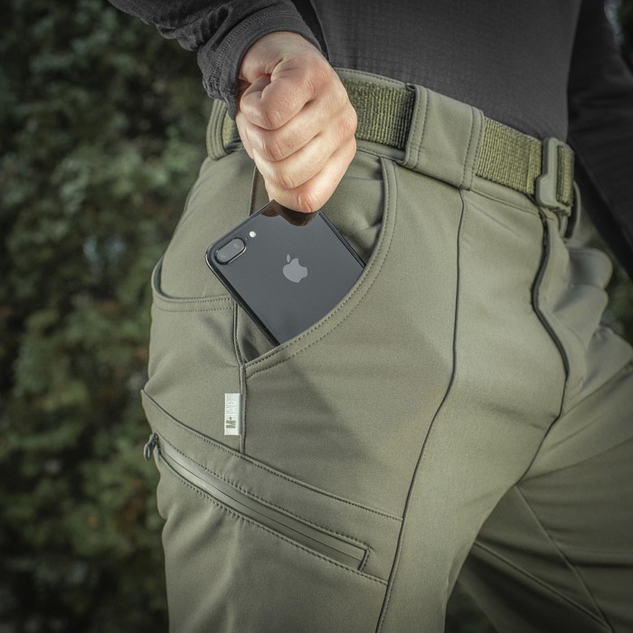 Брюки тактические зимние M-Tac Soft Shell Winter, Olive Брюки тактические зимние M-Tac Soft Shell Winter, Olive