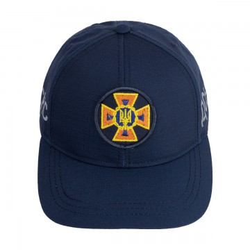 Бейсболка з регулятором та кокардою Ріп-Стоп ДСНС, Navy Blue