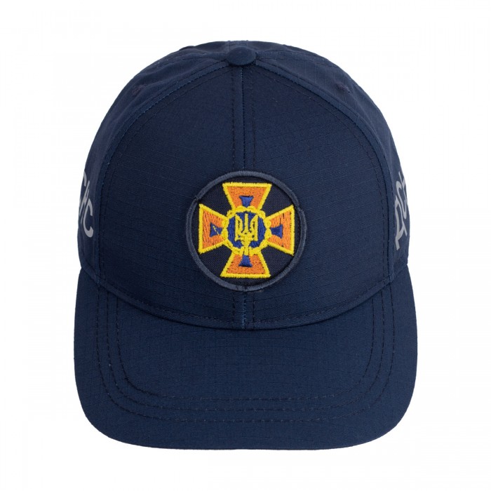 Бейсболка з регулятором та кокардою Ріп-Стоп ДСНС, Navy Blue Бейсболка з регулятором та кокардою Ріп-Стоп ДСНС, Navy Blue