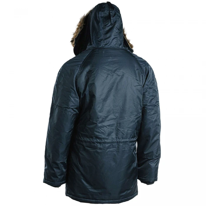 Куртка парка Аляска с мехом US N3B TEESAR® PARKA Синяя, Navy Blue, S Куртка парка Аляска с мехом US N3B TEESAR® PARKA Синяя, Navy Blue, S