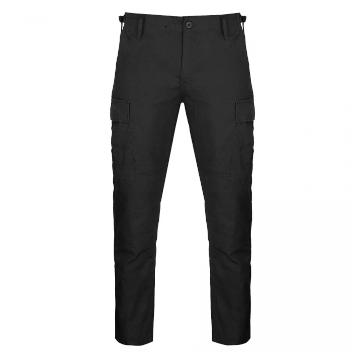 Штани польові Teesar BDU Rip-Stop Slim Fit Black, 3XL Штани польові Teesar BDU Rip-Stop Slim Fit Black, 3XL