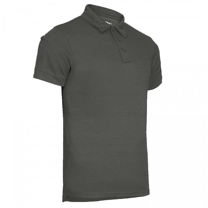 Футболка поло термоактивна MIL-TEC Tactical Polo Quickdry Темно-сіра, 3XL Футболка поло термоактивна MIL-TEC Tactical Polo Quickdry Темно-сіра, 3XL