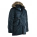 Куртка парка Аляска с мехом US N3B TEESAR® PARKA Синяя, Navy Blue, S