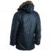 Куртка парка Аляска с мехом US N3B TEESAR® PARKA Синяя, Navy Blue, S