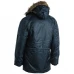 Куртка парка Аляска с мехом US N3B TEESAR® PARKA Синяя, Navy Blue, S