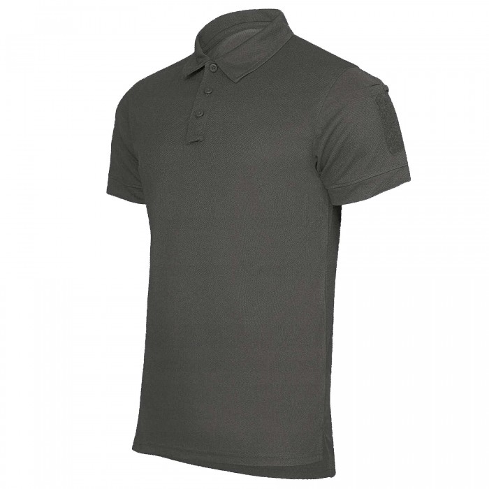 Футболка поло термоактивна MIL-TEC Tactical Polo Quickdry Темно-сіра, 3XL Футболка поло термоактивна MIL-TEC Tactical Polo Quickdry Темно-сіра, 3XL
