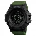 Часы тактические многофункциональные Skmei 1358 Black/Olive