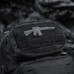 M-Tac нашивка AR-15 3D PVC Dark Grey