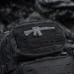 M-Tac нашивка AR-15 3D PVC Dark Grey