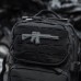 M-Tac нашивка AR-15 3D PVC Dark Grey