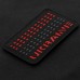 M-Tac нашивка Ukraine Laser Cut Black/Red/Black