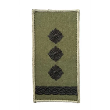 Погон нагрудный на липучке Полковник Олива, Olive