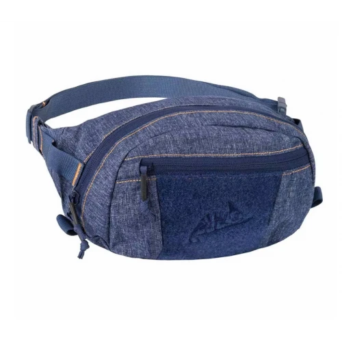 Сумка на пояс Бананка мала POSSUM WAIST PACK - Nylon Melange Blue, Блакитний