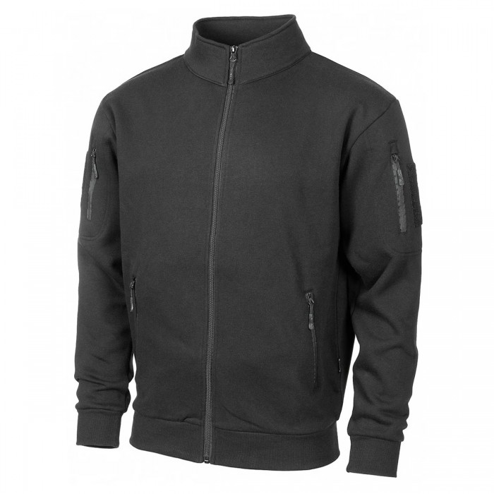 Кофта MFH Tactical Sweatjacket Black Кофта MFH Tactical Sweatjacket Black