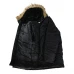 Куртка парка Аляска с мехом US N3B TEESAR® PARKA Черная