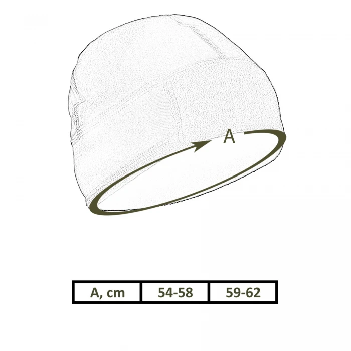 Шапка флісова MFH Bundeswehr Hat Black Шапка флісова MFH Bundeswehr Hat Black