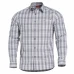 Сорочка Pentagon SNOOP LONG SHIRT клітина сіра, 4XL