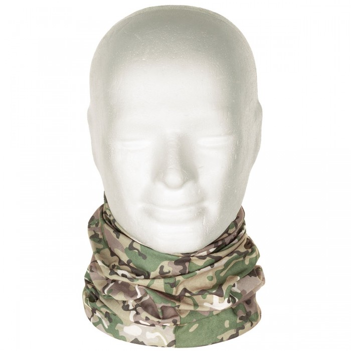 Баф камуфляжний MFH Neck Gaiter Multicam Баф камуфляжний MFH Neck Gaiter Multicam