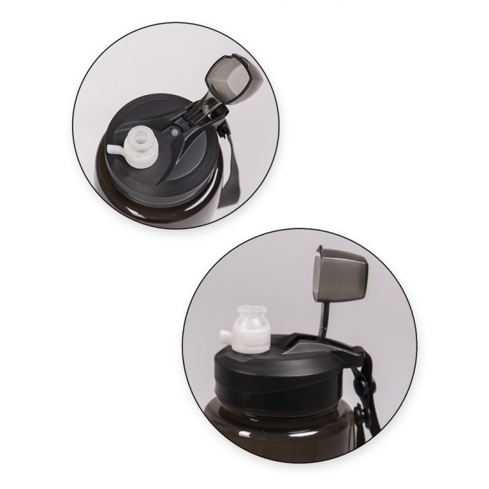 Пляшка для води MIL-TEC 600 ml Black Пляшка для води MIL-TEC 600 ml Black