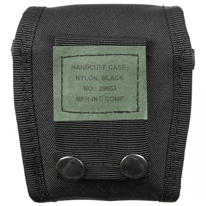 Чохол для наручників MFH Handcuff Case Black закритий Чохол для наручників MFH Handcuff Case Black закритий