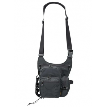 Сумка EDC Side Bag Nylon Чорно-Сіра