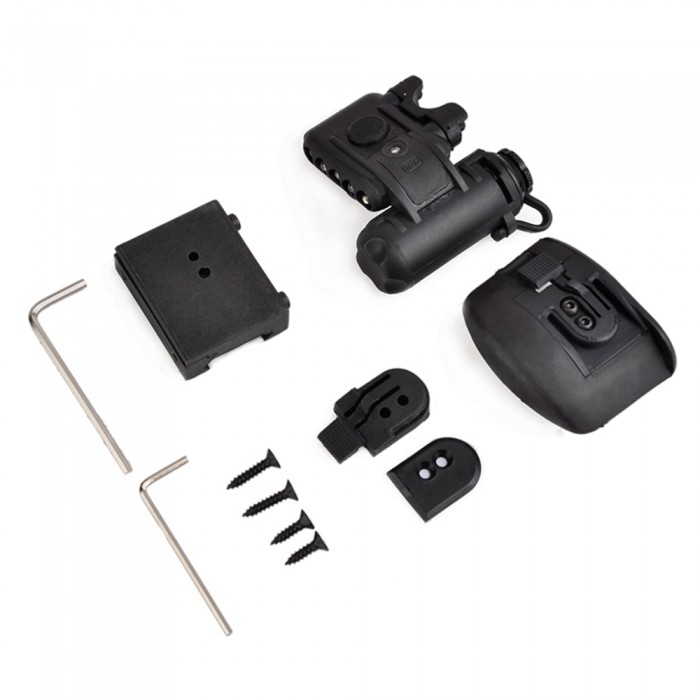 Тактичний ліхтар на шолом WADSN Gen 2 WEX029 Black Тактичний ліхтар на шолом WADSN Gen 2 WEX029 Black