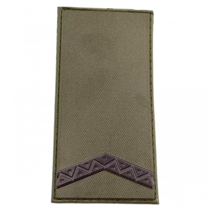 Погон ВСУ Dark старший солдат, Dark olive Погон ВСУ Dark старший солдат, Dark olive
