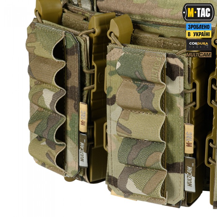 Патронташ на липучке M-Tac для патронов 12 калибра, MultiCam Патронташ на липучке M-Tac для патронов 12 калибра, MultiCam