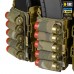 Патронташ на липучке M-Tac для патронов 12 калибра, MultiCam