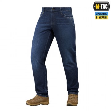 Джинси M-Tac Fighter Dark Denim, Синій