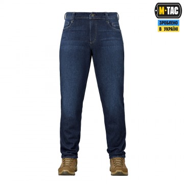 Джинси M-Tac Fighter Dark Denim, Синій