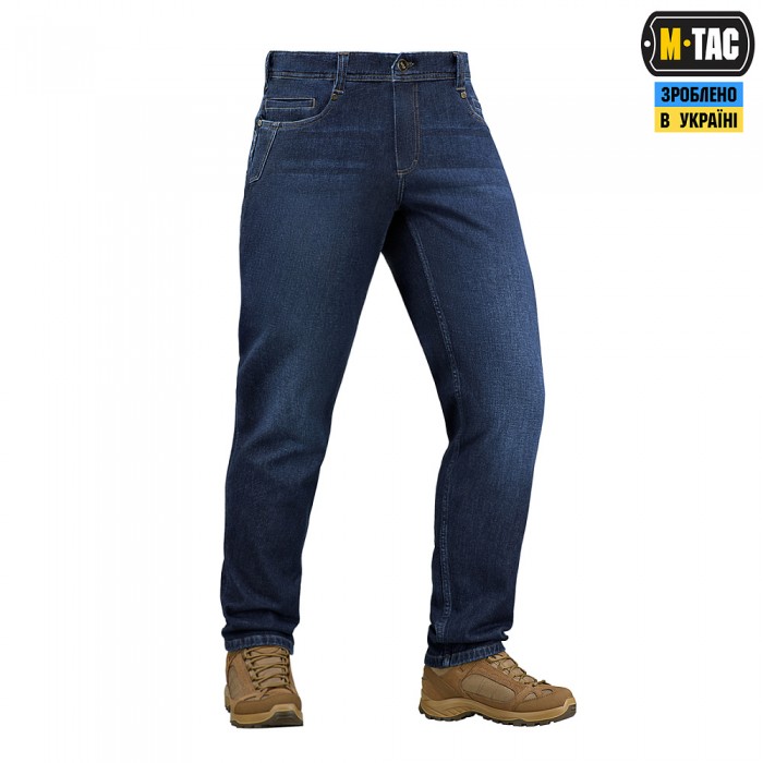 Джинсы M-Tac Fighter Dark Denim, Синий Джинсы M-Tac Fighter Dark Denim, Синий
