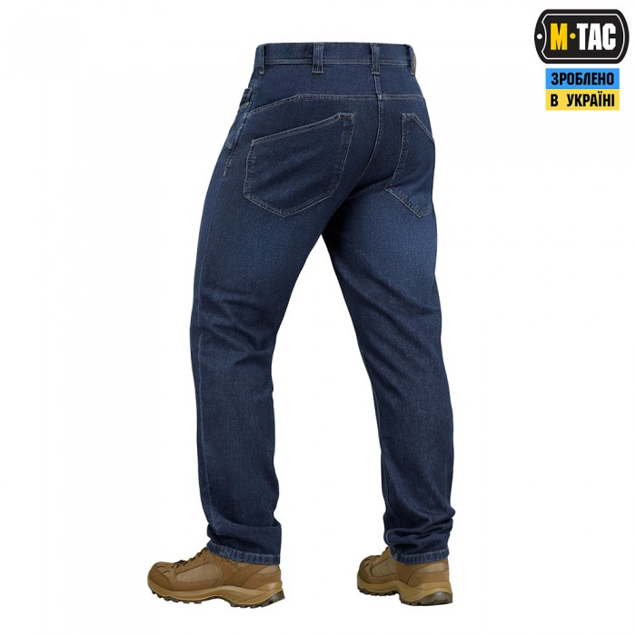 Джинсы M-Tac Fighter Dark Denim, Синий Джинсы M-Tac Fighter Dark Denim, Синий