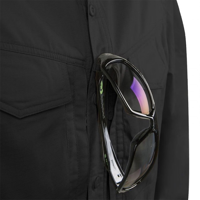 Сорочка Helikon Defender Mk2 Long Sleeve - Black Сорочка Helikon Defender Mk2 Long Sleeve - Black