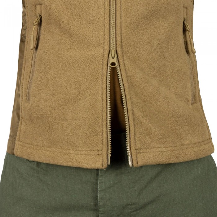Куртка флисовая Mil-Tec USAF Jacket Dark Coyote DARK COYOTE Куртка флисовая Mil-Tec USAF Jacket Dark Coyote DARK COYOTE