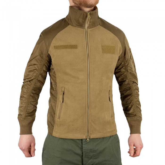 Куртка флисовая Mil-Tec USAF Jacket Dark Coyote DARK COYOTE Куртка флисовая Mil-Tec USAF Jacket Dark Coyote DARK COYOTE