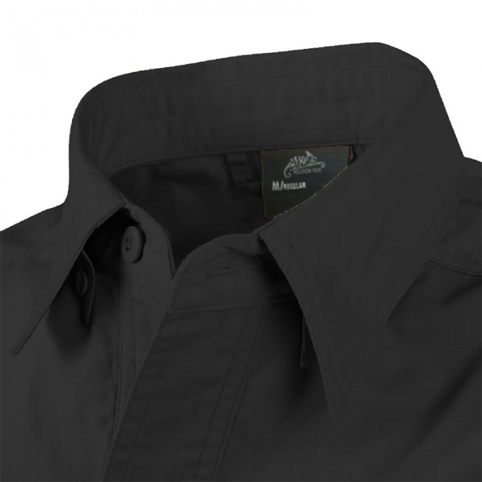 Сорочка Helikon Defender Mk2 Long Sleeve - Black Сорочка Helikon Defender Mk2 Long Sleeve - Black