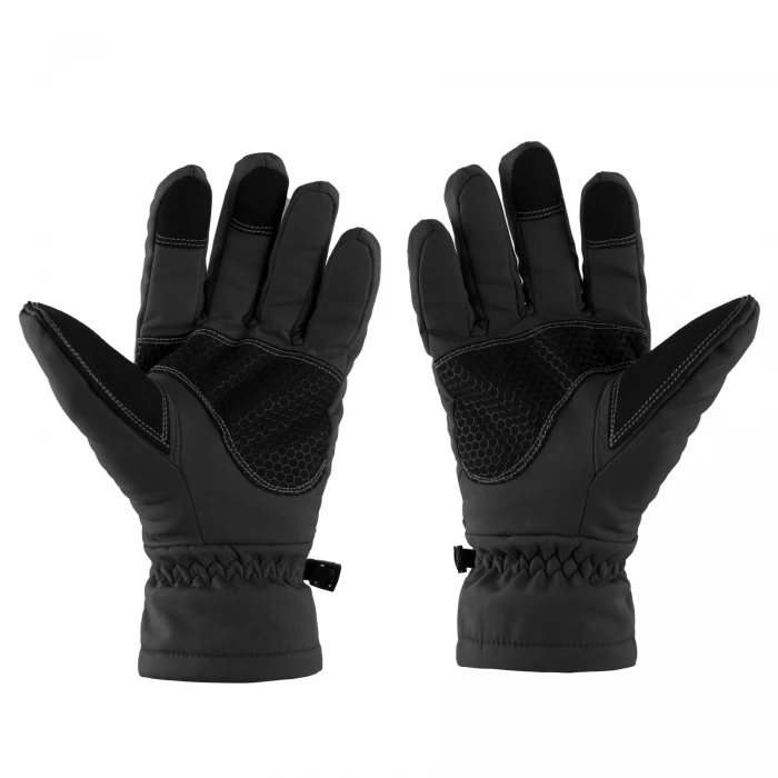 Рукавиці сенсорні зимові SoftShell Чорні, Black Рукавиці сенсорні зимові SoftShell Чорні, Black