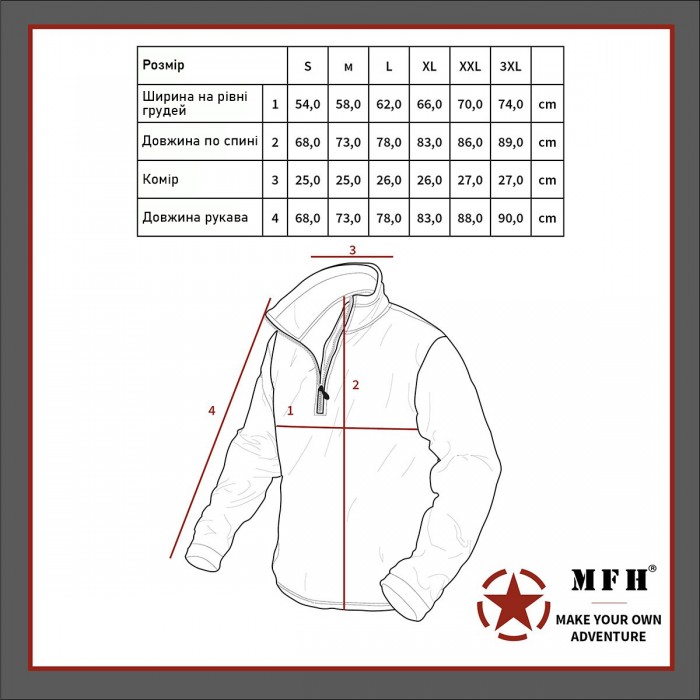 Куртка анорак MFH British Army Lightweight Thermal Olive Куртка анорак MFH British Army Lightweight Thermal Olive