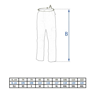 Штани польові зимові MFH US Combat Pants Чорні