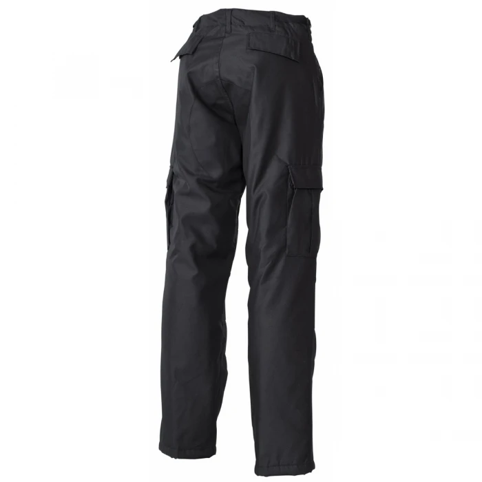 Штани польові зимові MFH US Combat Pants Чорні, 4XL Штани польові зимові MFH US Combat Pants Чорні, 4XL